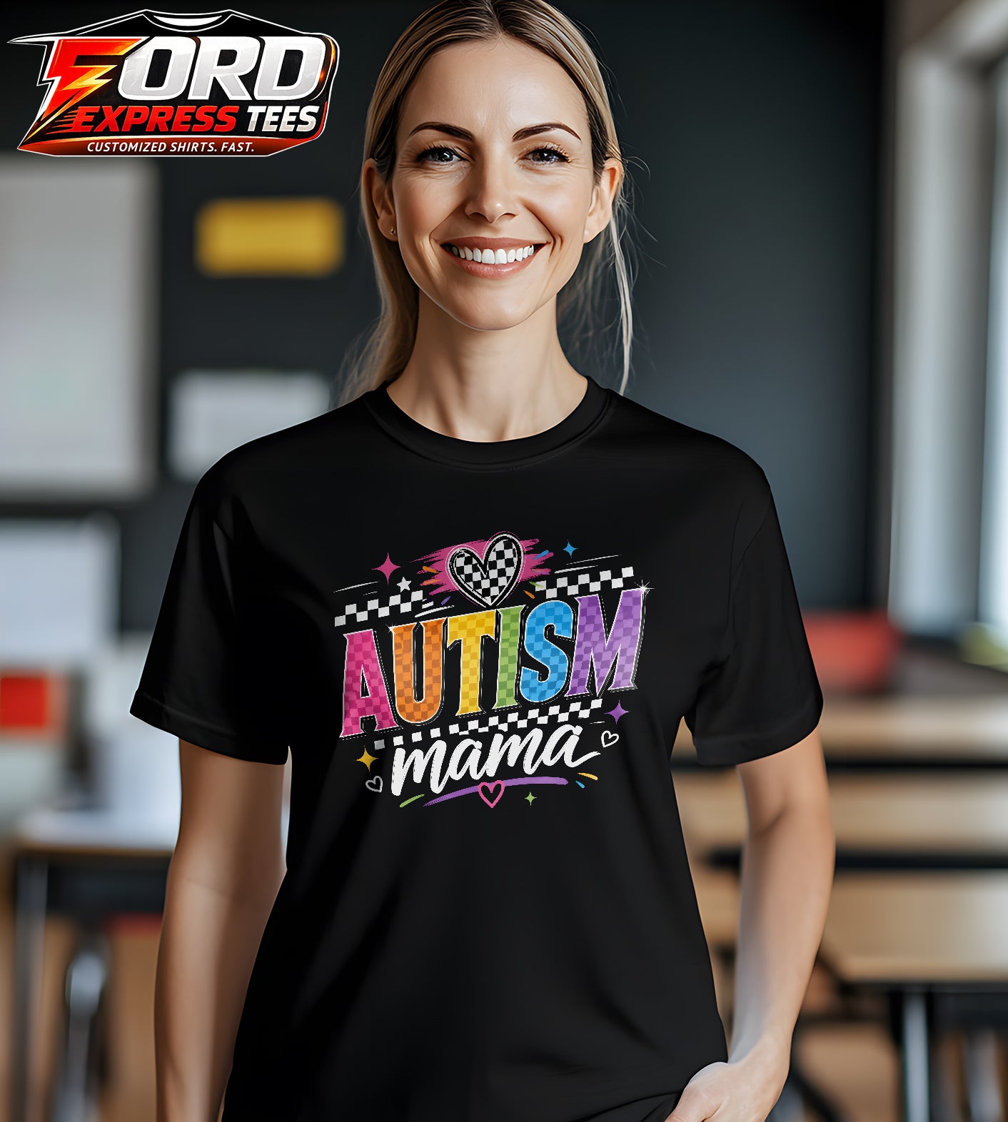 Autism Mama Graphic Tee