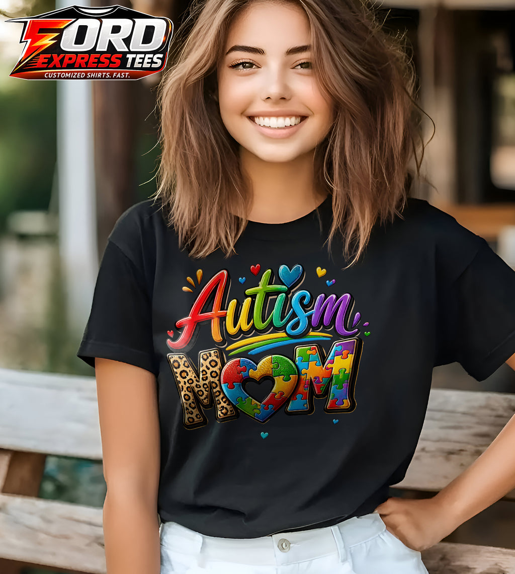Autism Mom Graphic Tee