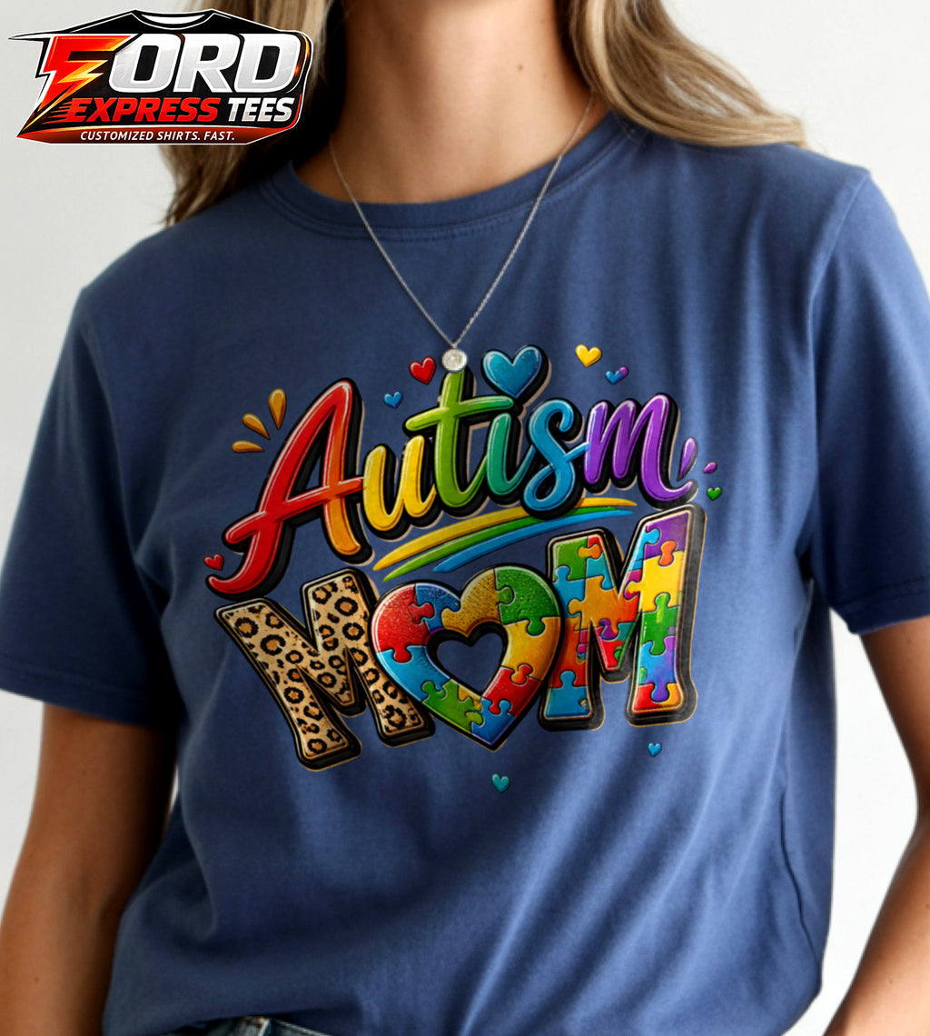 Autism Mom Graphic Tee