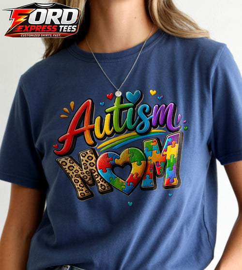 Autism Mom Graphic Tee