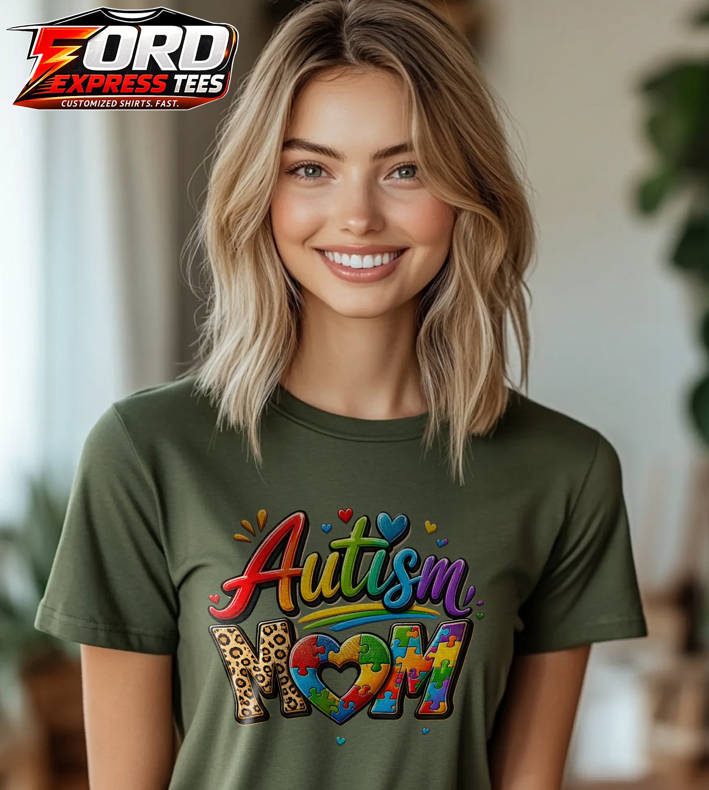 Autism Mom Graphic Tee
