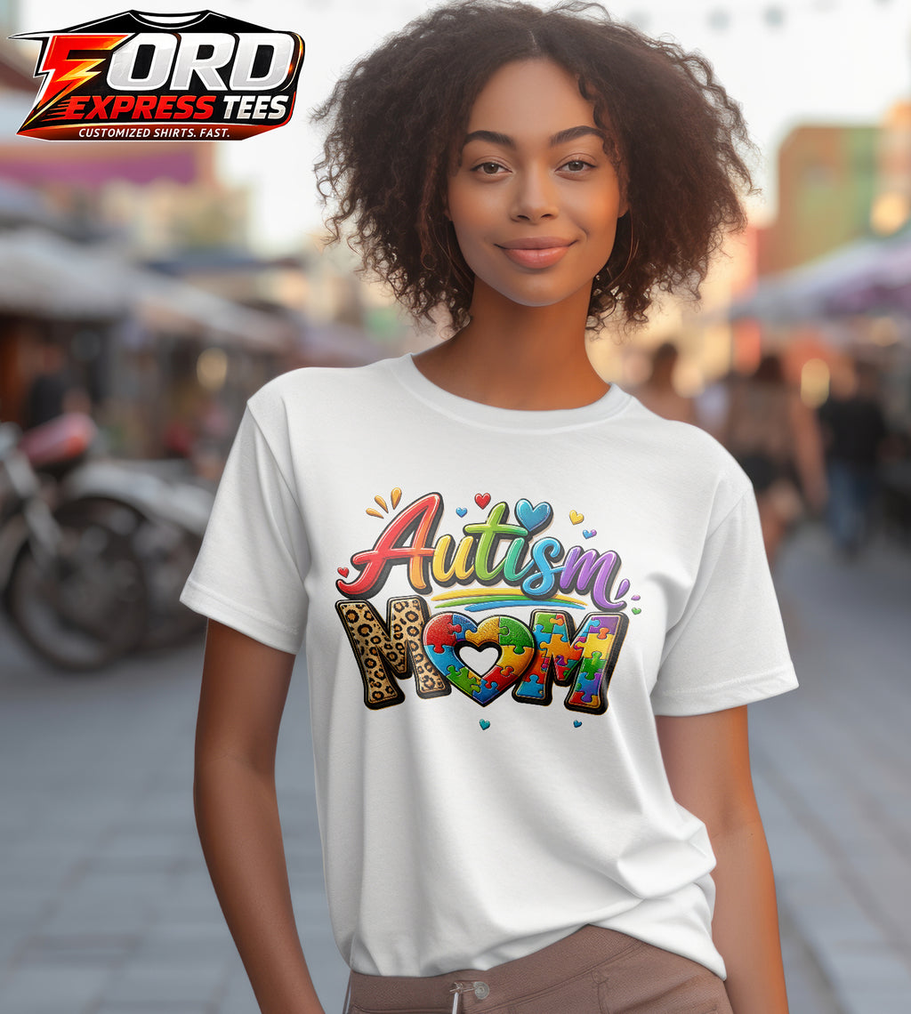 Autism Mom Graphic Tee
