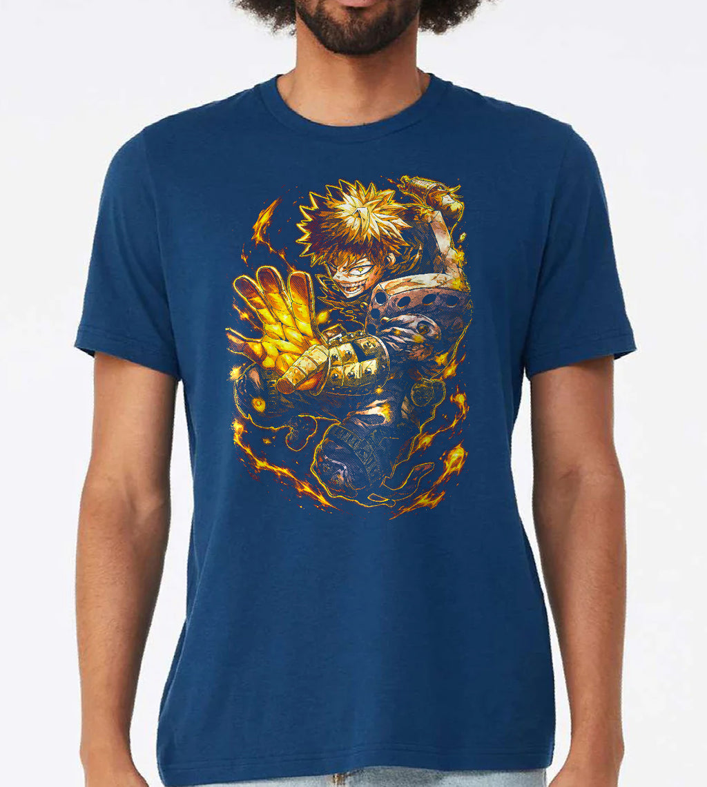 Bakugo My Hero Academia Anime Graphic Tee