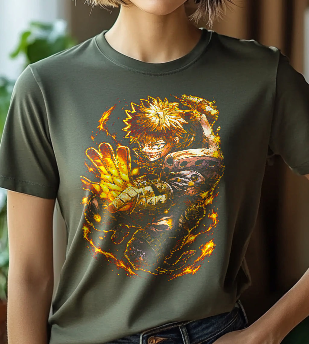 Bakugo My Hero Academia Anime Graphic Tee