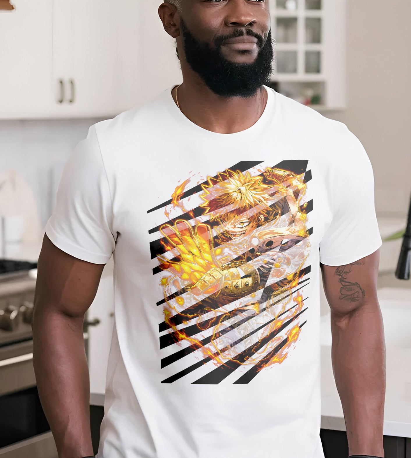 Bakugo My Hero Academia Anime Graphic Tee