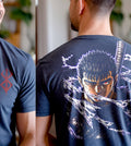 Berserk Guts Shredded Anime Front and Back Graphic Tee