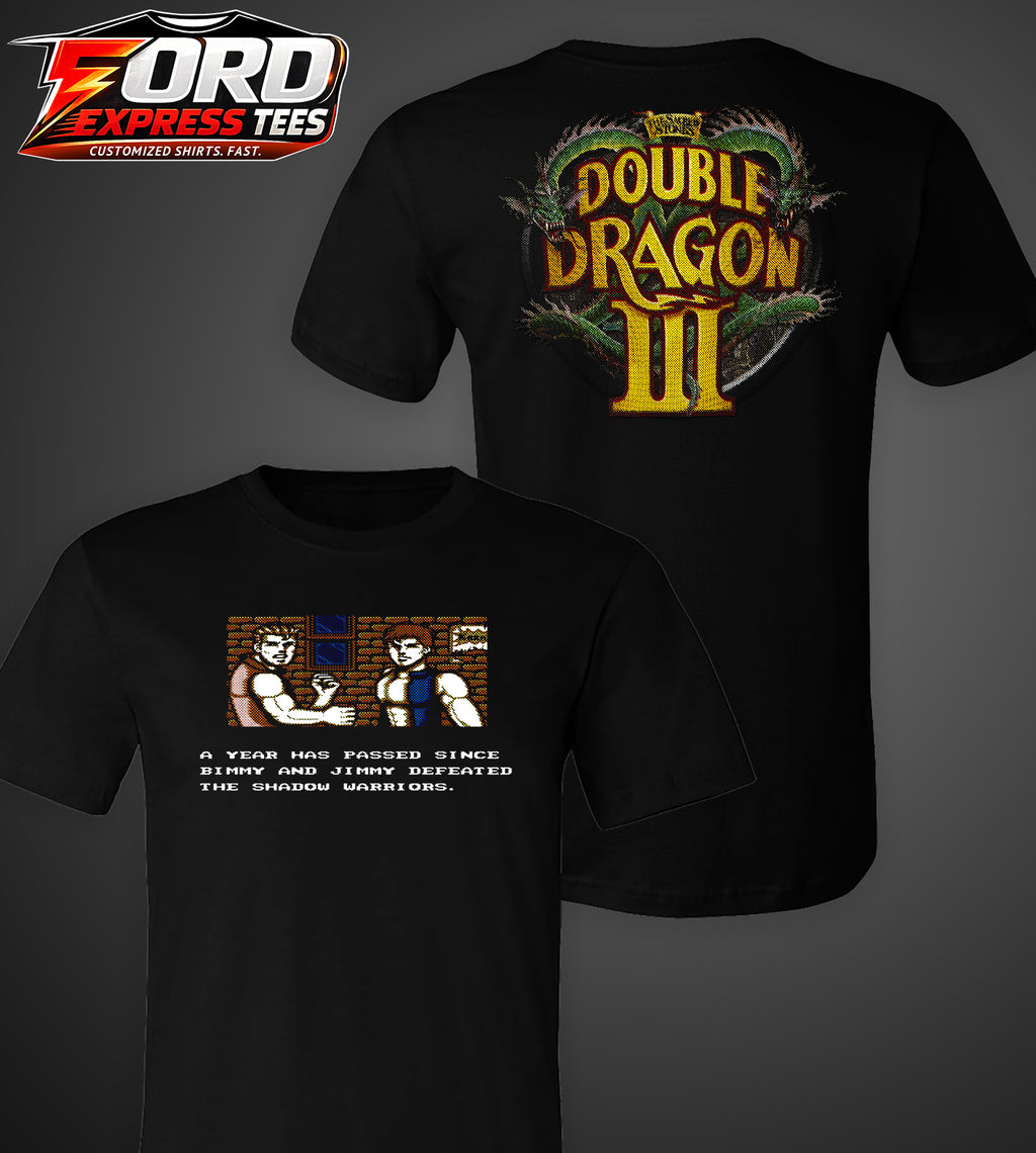 Bimmy and Jimmy Double Dragon 3 Graphic Tee