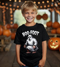 Boo Foot Funny Sasquatch Halloween Graphic Tee