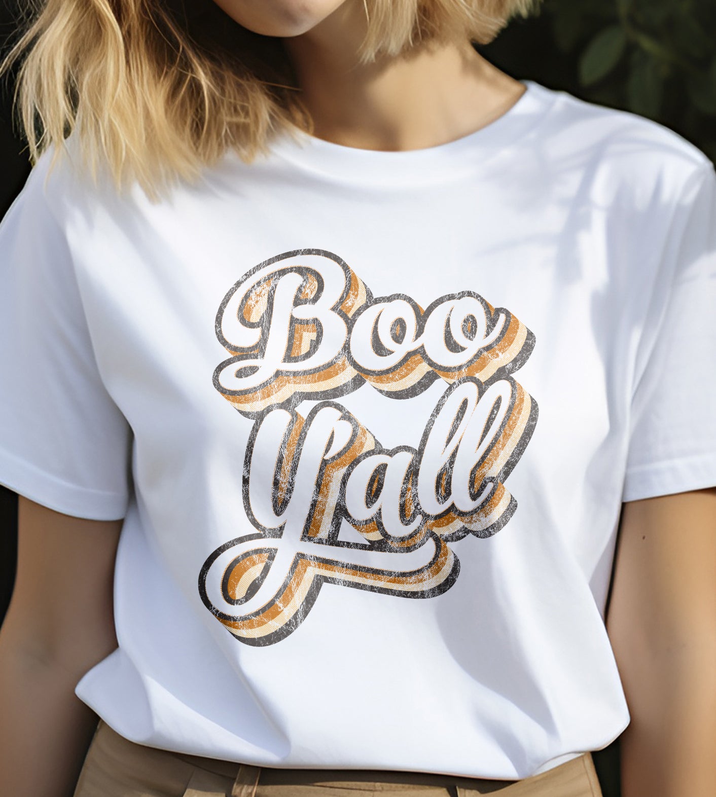Boo Yall Halloween Graphic Tee