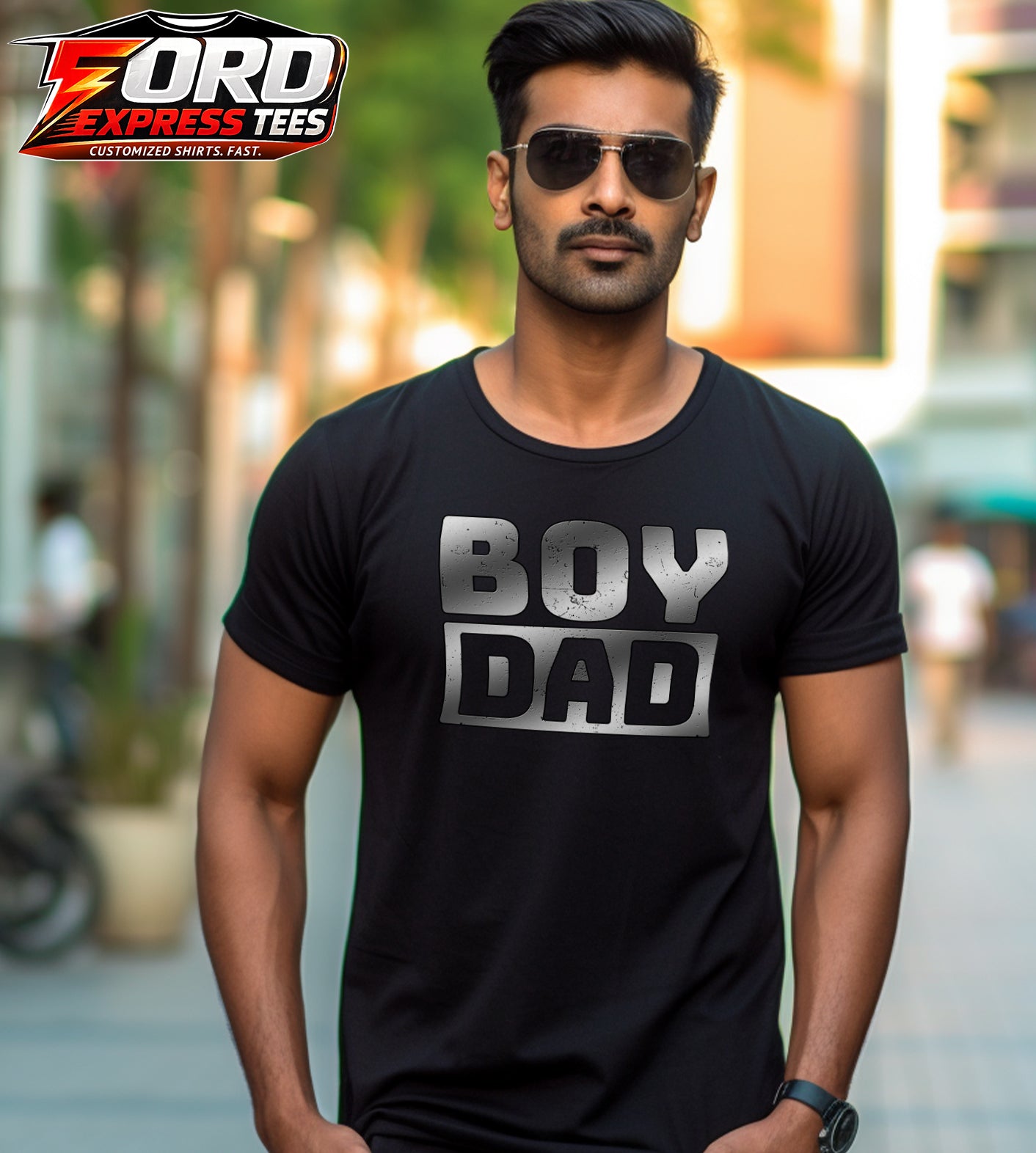 Boy Dad Graphic Tee