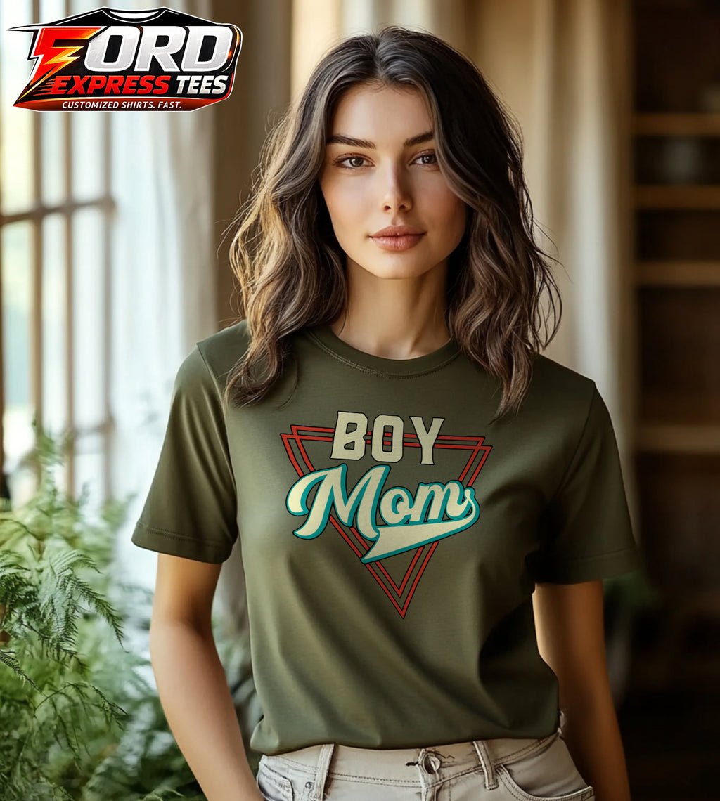 Boy Mom Graphic Tee