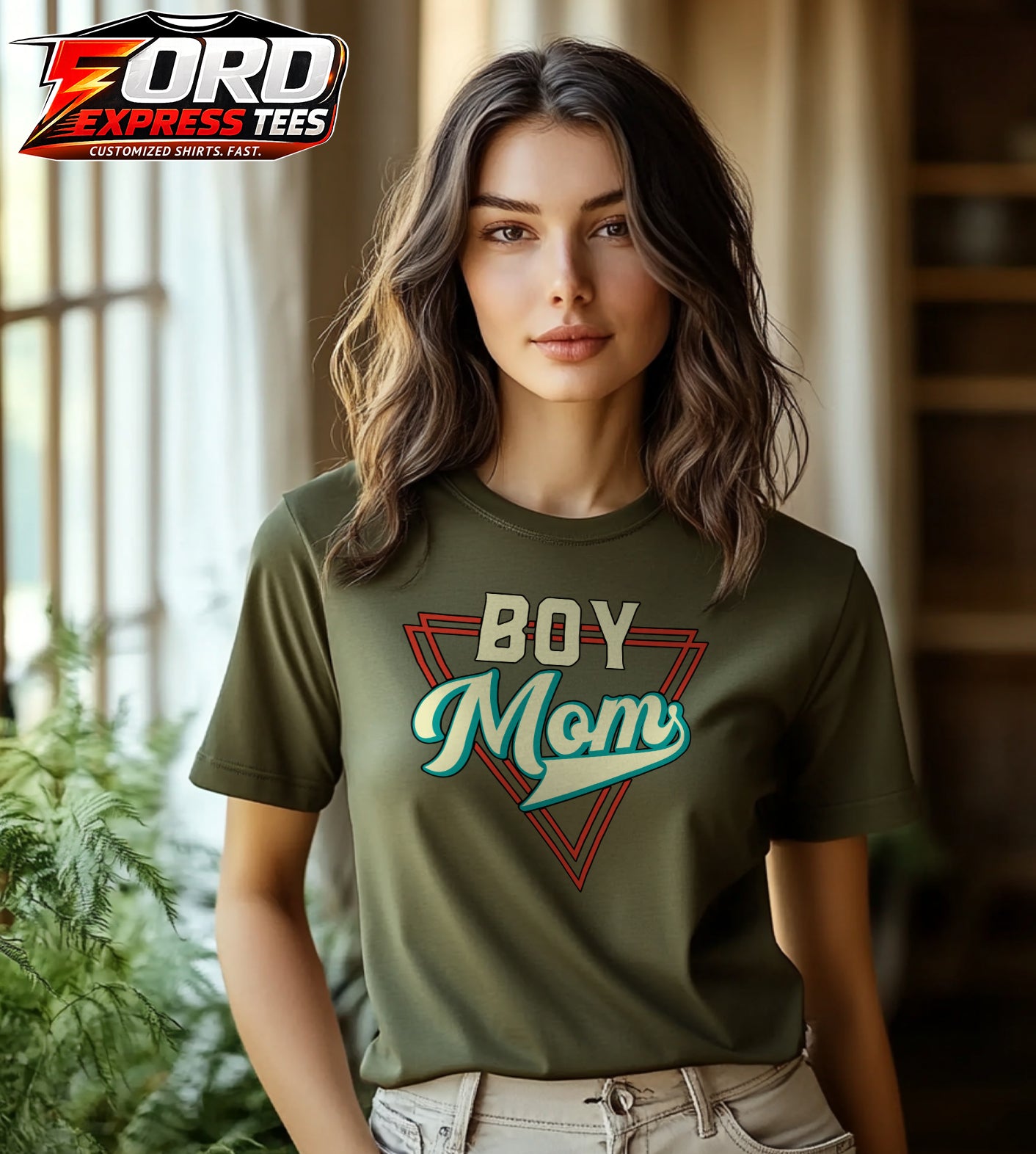 Boy Mom Graphic Tee