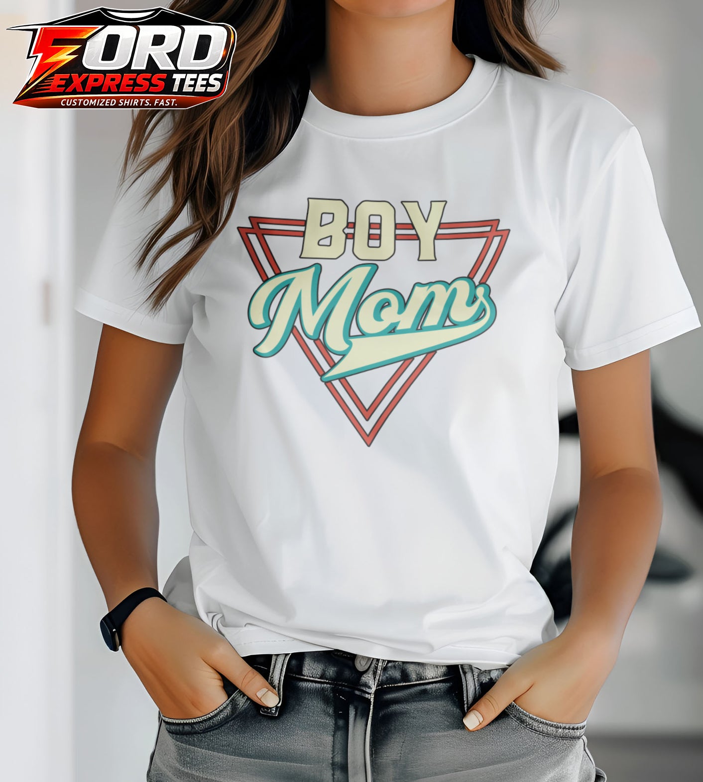 Boy Mom Graphic Tee