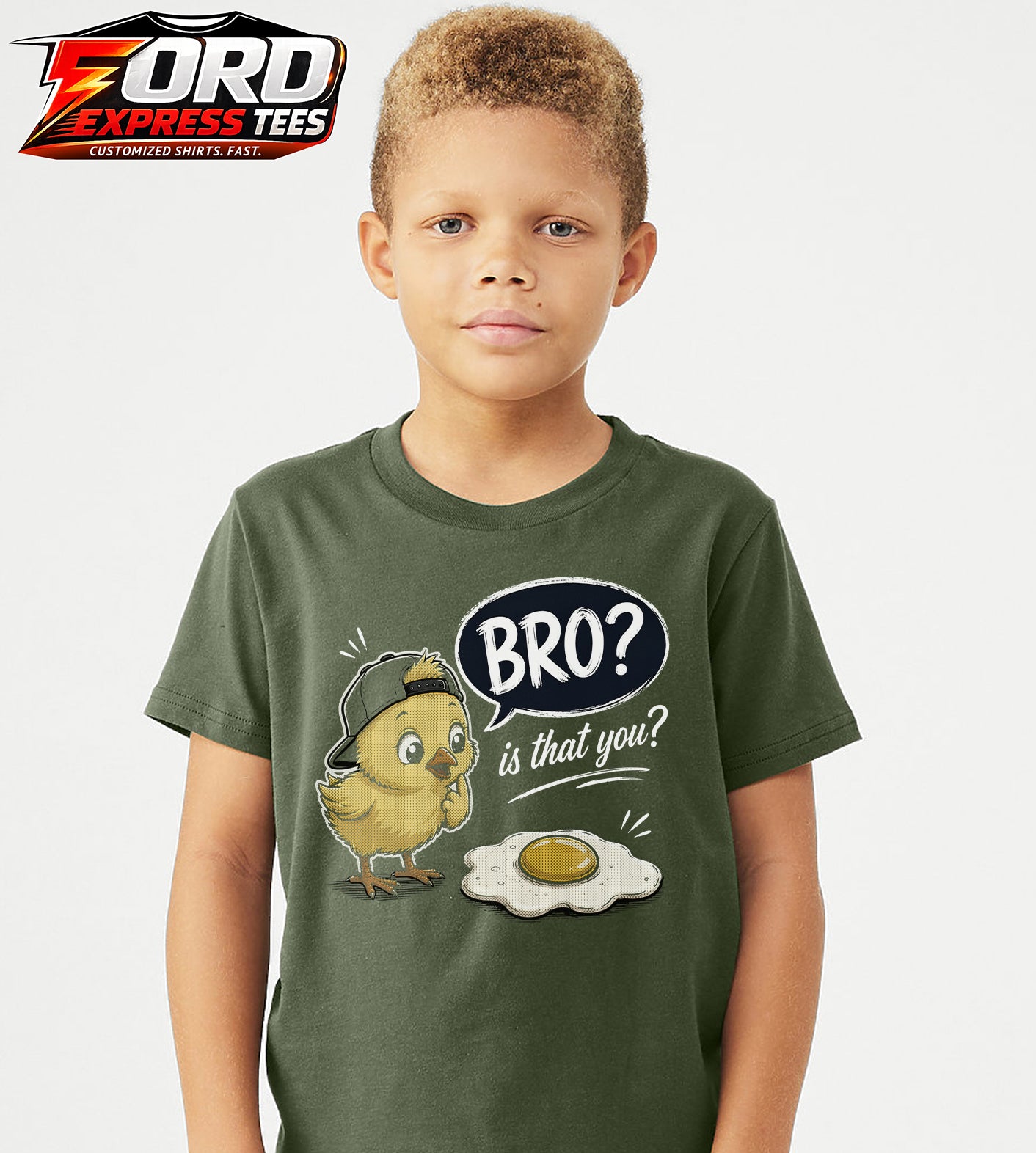 Bro is That You? Funny Chick Graphic Tee