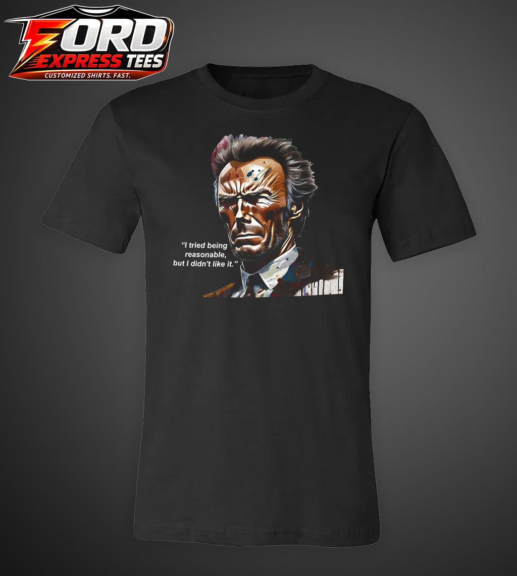 Clint Eastwood Reasonable Tee