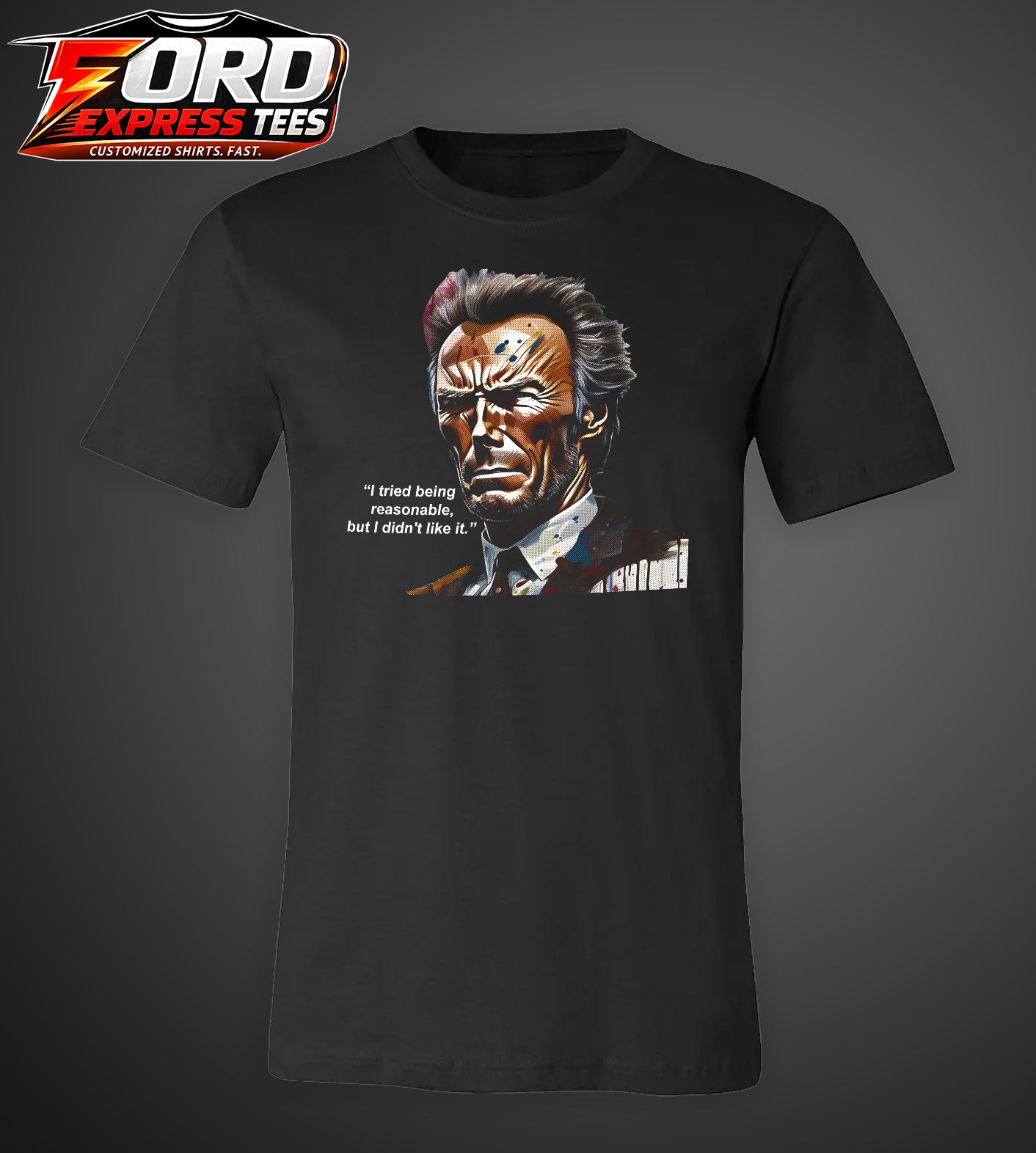 Clint Eastwood Reasonable Tee