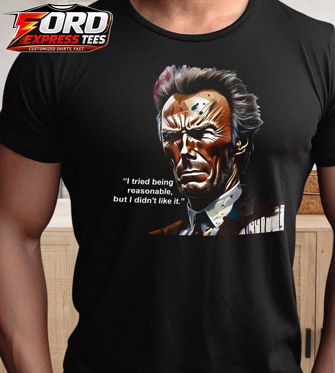 Clint Eastwood Reasonable Tee