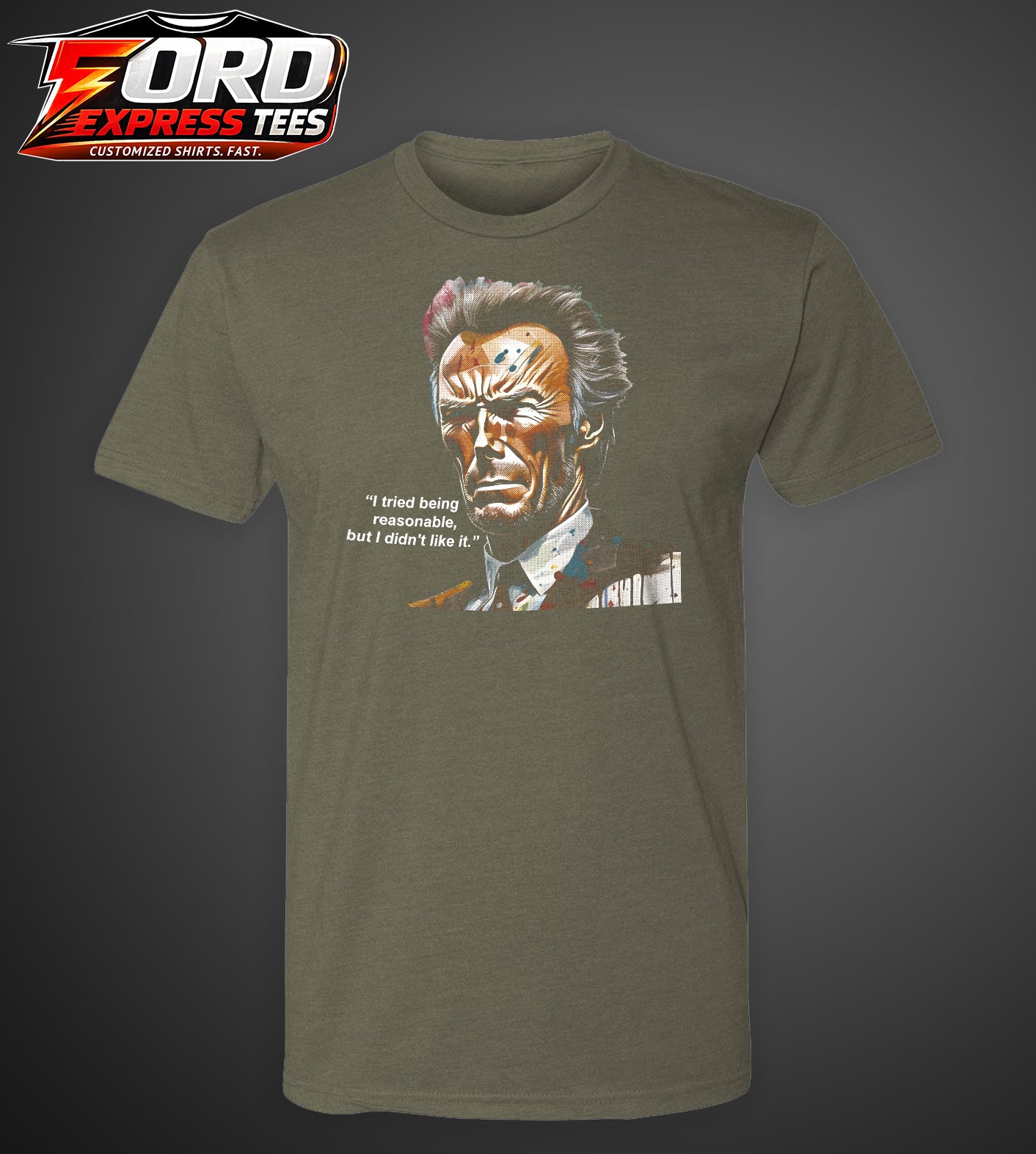 Clint Eastwood Reasonable Tee