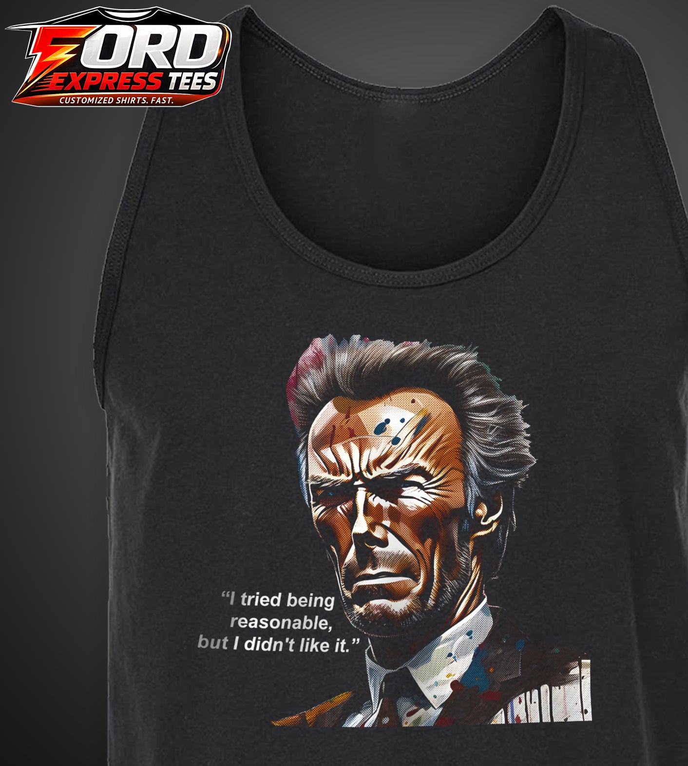 Clint Eastwood Reasonable Tank