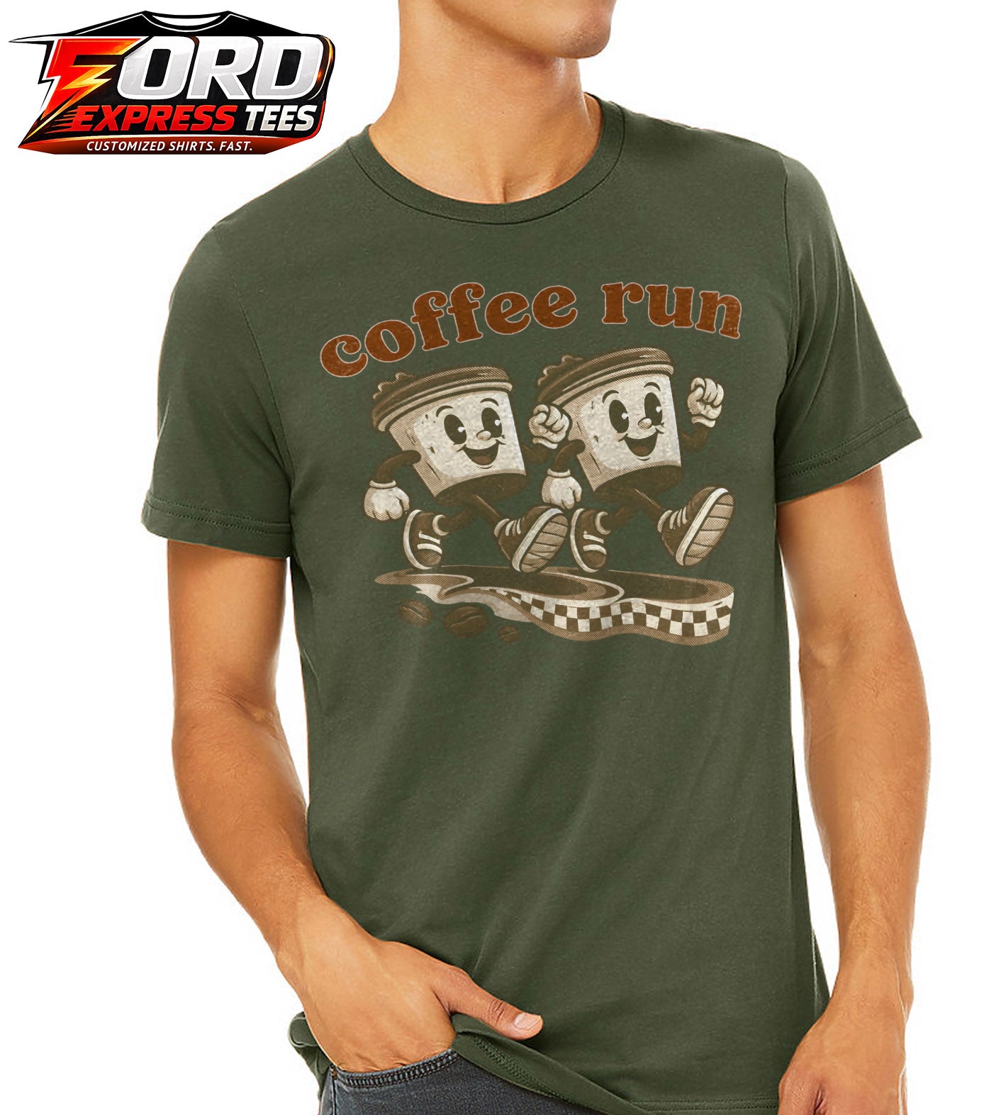 Coffee Run! Graphic Tee