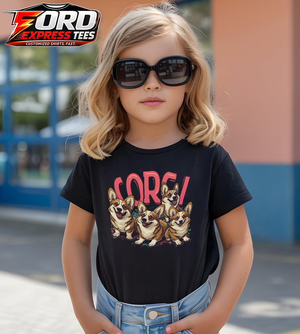 Corgis Cute Dog Lover Graphic Tee
