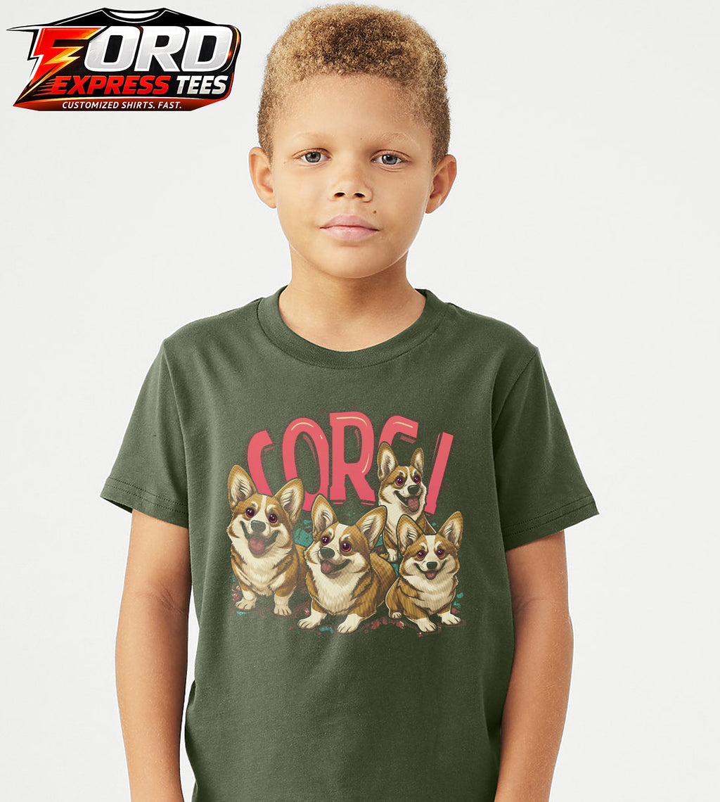 Corgis Cute Dog Lover Graphic Tee