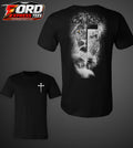 Christian Cross and Lion Tee