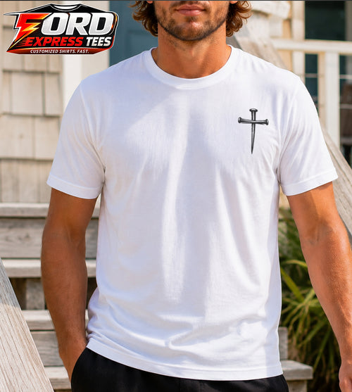 Christian Cross and Lion Tee