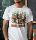 Dad Life Raising Kids Funny Dad Shirt Graphic Tee