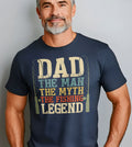 Dad the Man the Myth the Fishing Legend Graphic Tee