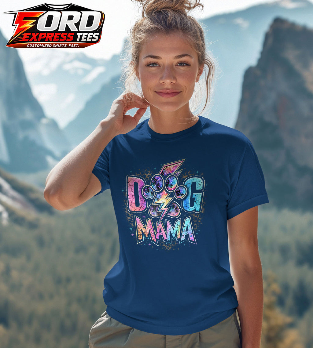 Dog Mama Lightning Graphic Tee
