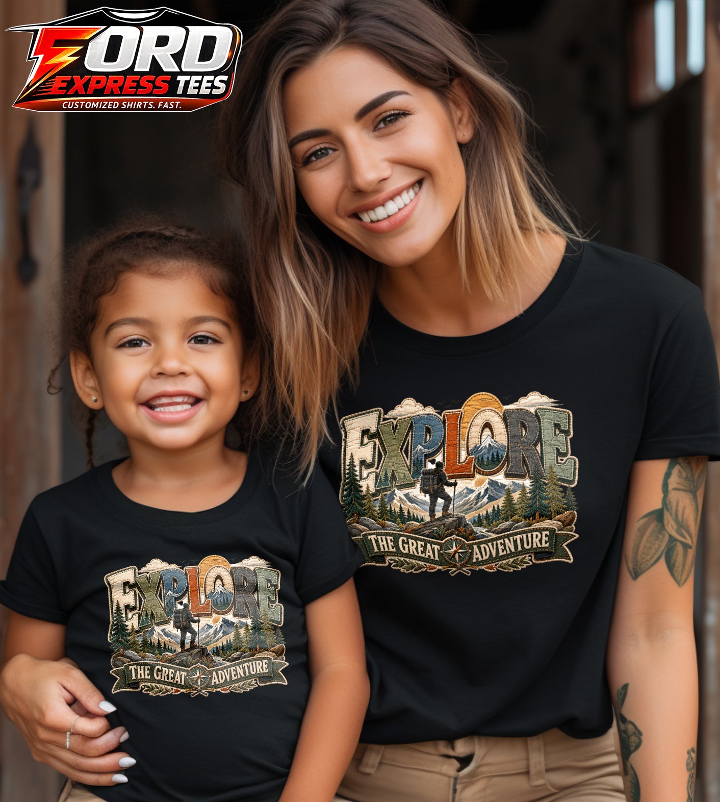 Explore Adventure Hiking Graphic Tee