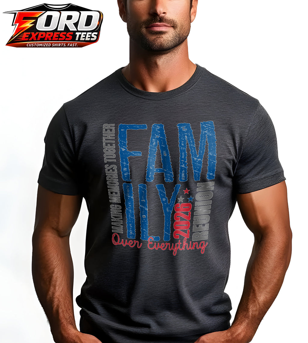 Family Reunion Making Memories Together Graphic Tee