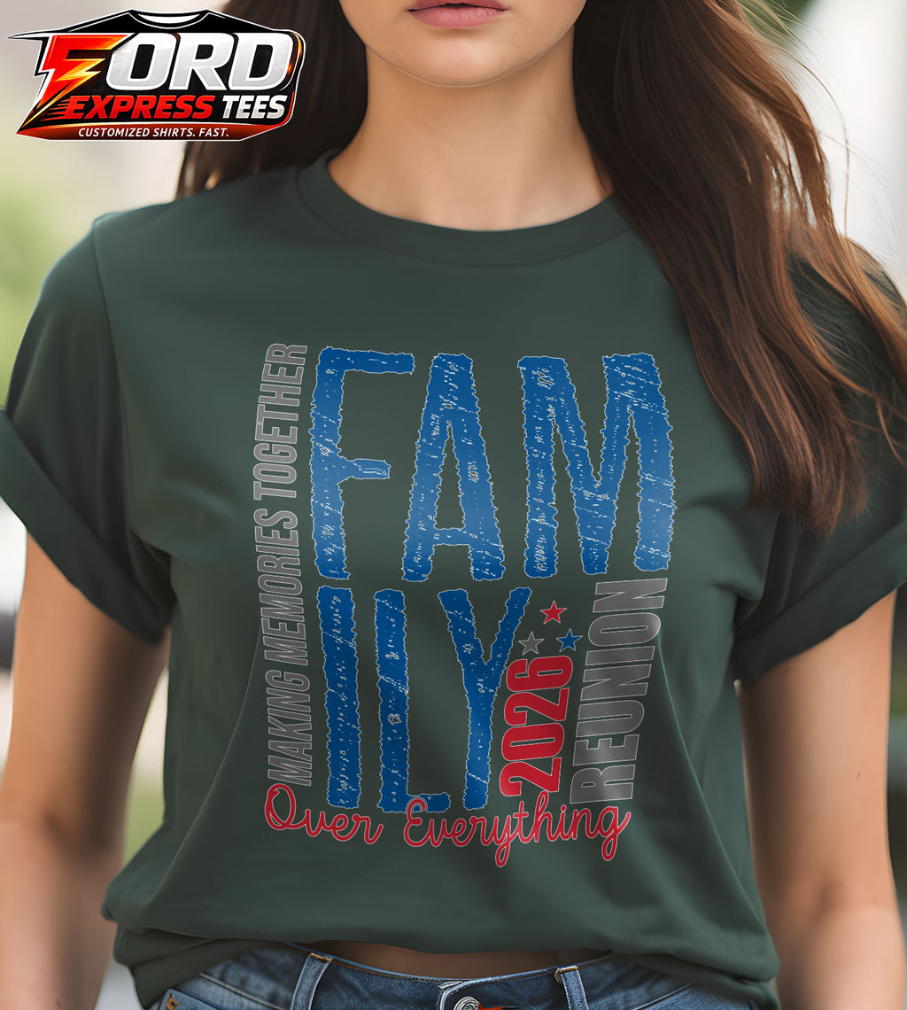 Family Reunion Making Memories Together Graphic Tee