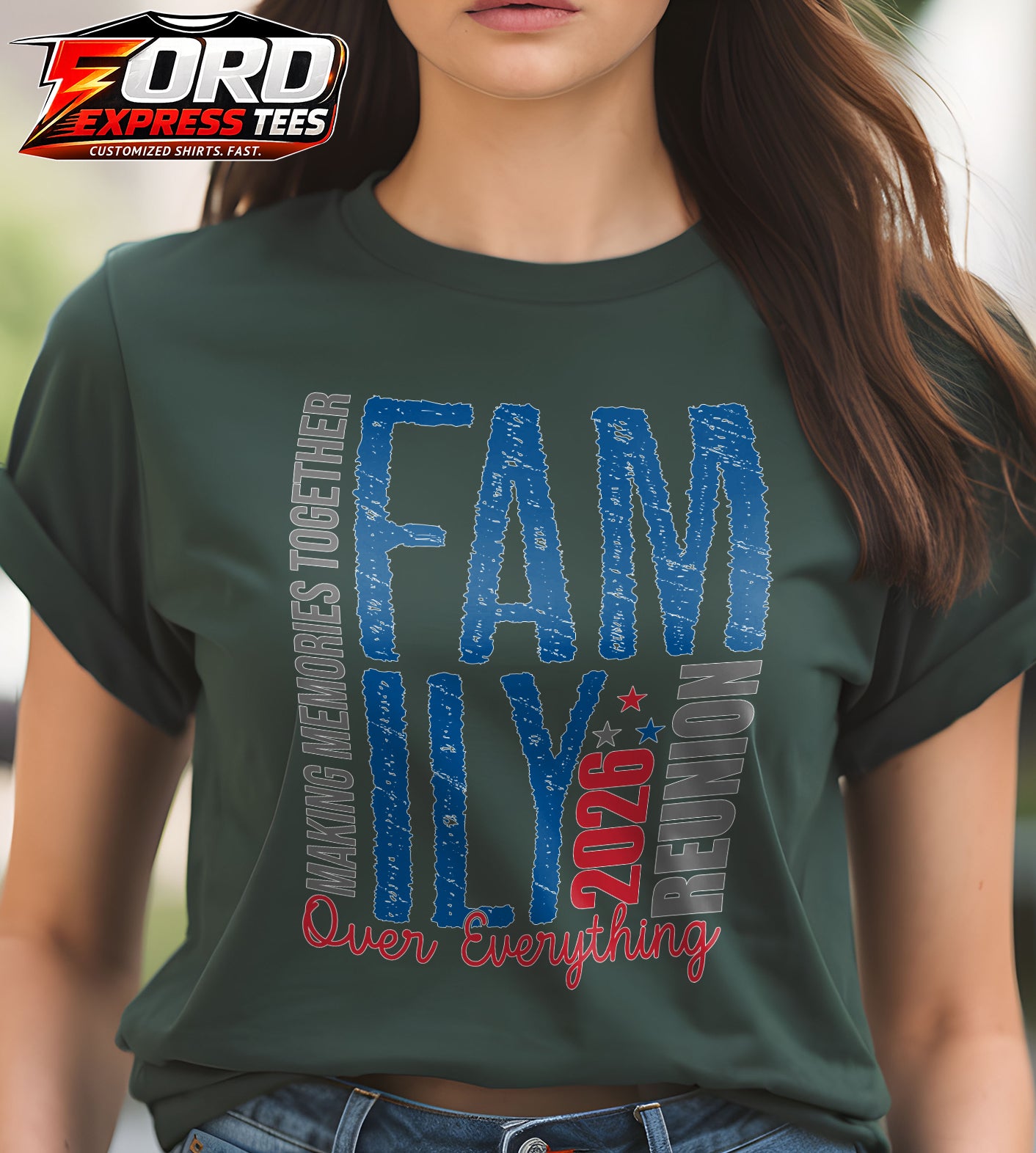 Family Reunion Making Memories Together Graphic Tee