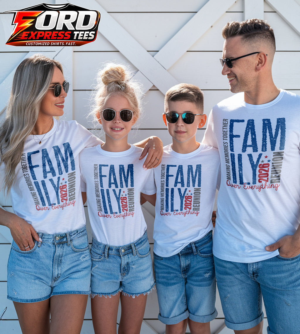 Family Reunion Making Memories Together Graphic Tee