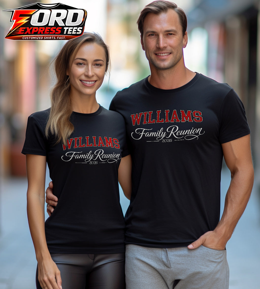 Family Reunion Custom Graphic Tee