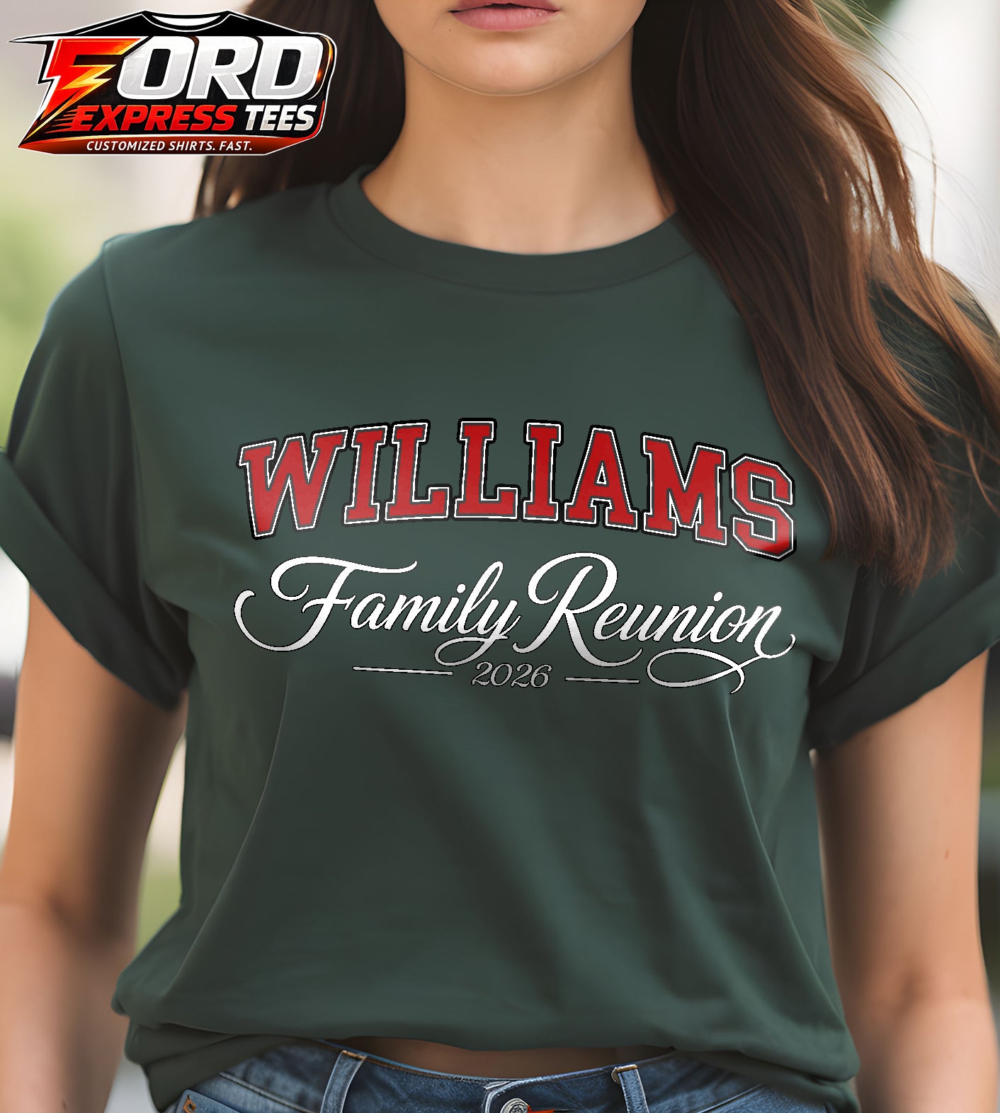 Family Reunion Custom Graphic Tee
