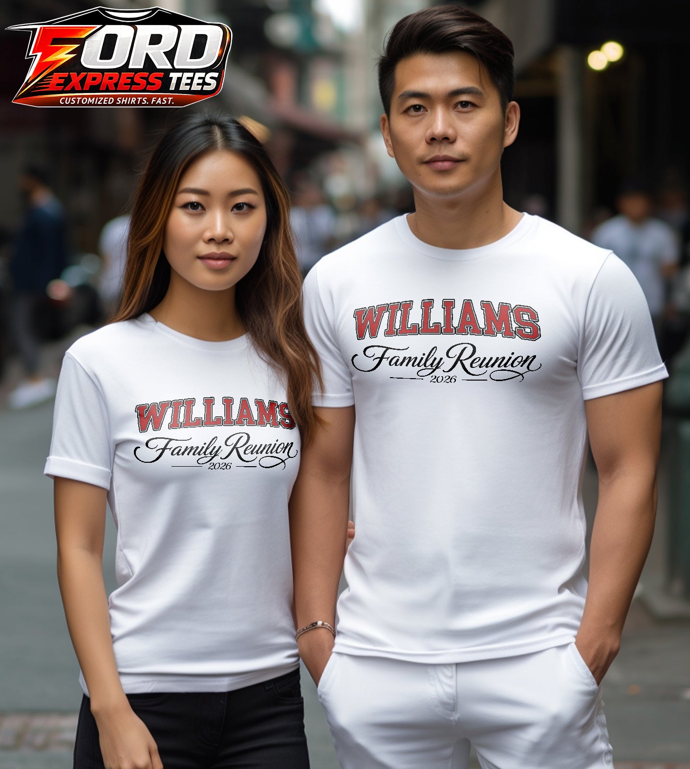 Family Reunion Custom Graphic Tee