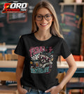 Feral Energy Funny Raccoon Graphic Tee