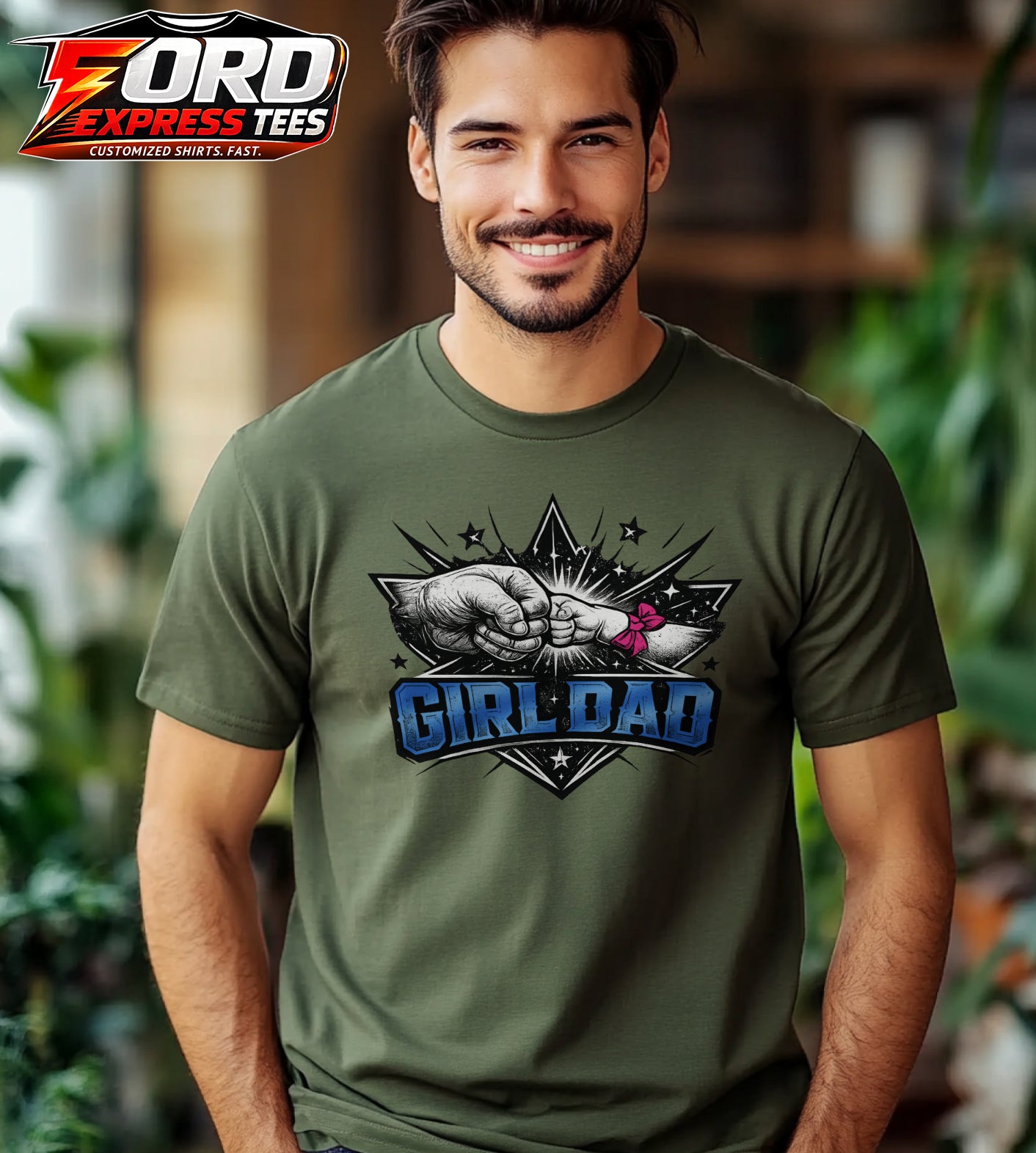 Girl Dad Graphic Tee