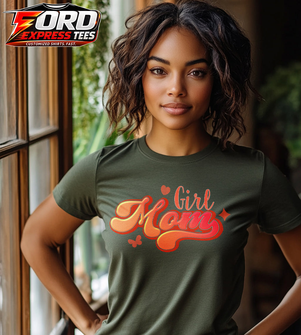 Girl Mom Graphic Tee