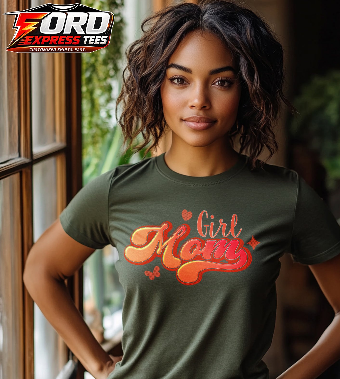 Girl Mom Graphic Tee