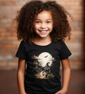 Raccoon Trick or Treating Halloween Graphic Tee