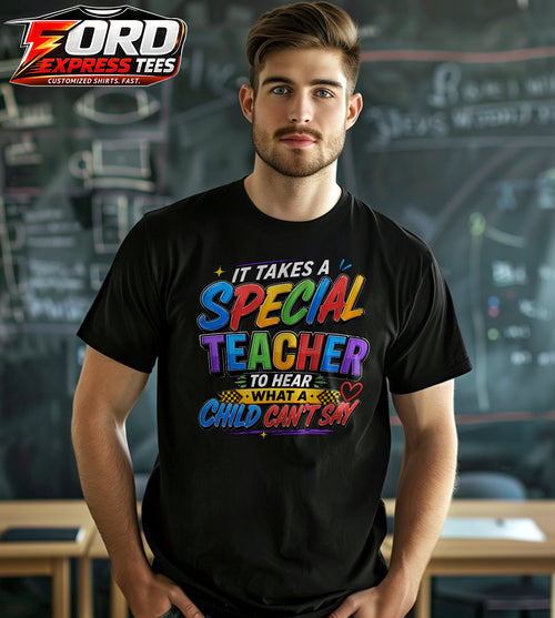 Autism Awareness Teacher Graphic Tee