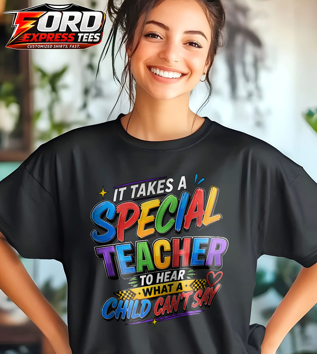 Autism Awareness Teacher Graphic Tee