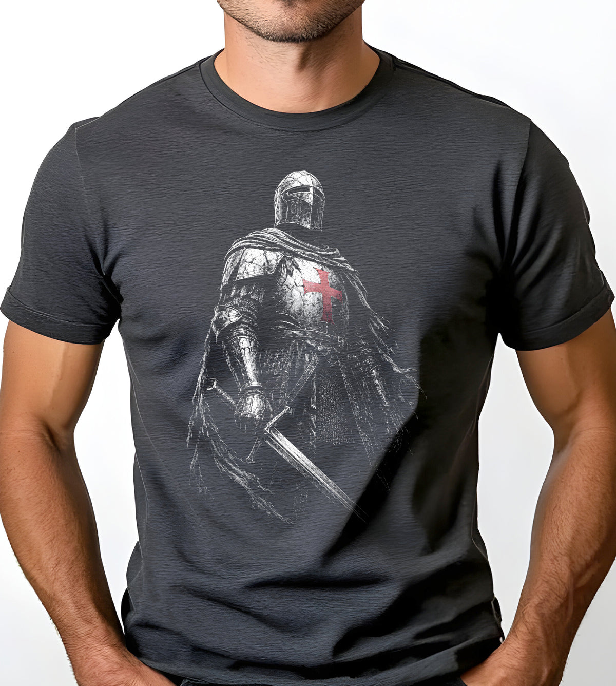 Knight Crusader Graphic Tee