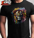 Lion Watercolor Graphic Tee