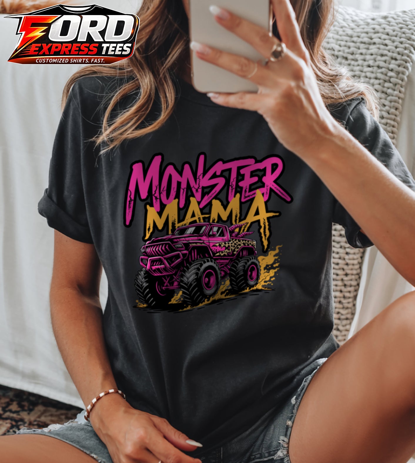 Monster Mama Graphic Tee