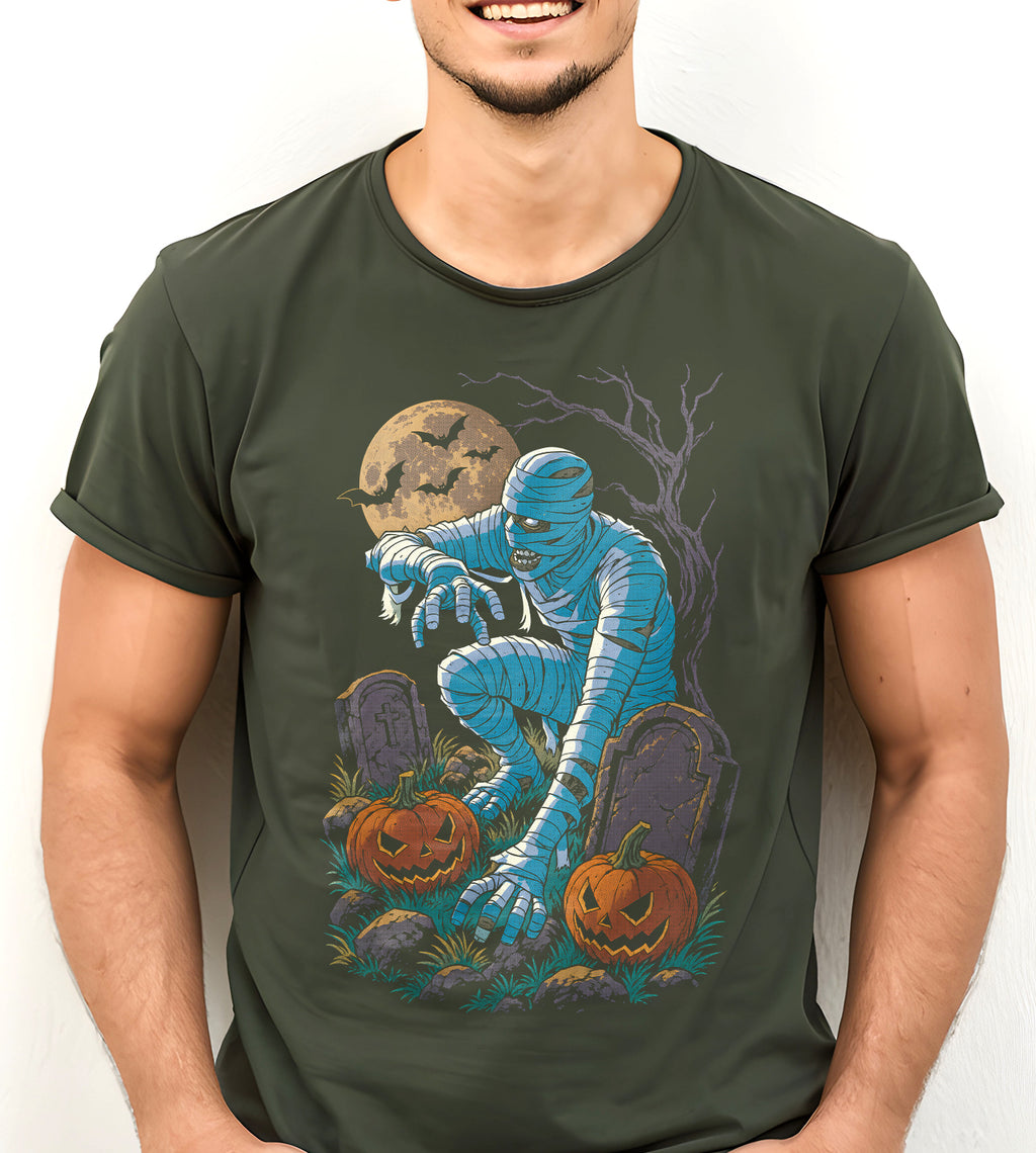 Mummy in the Moonlight Graphic Tee